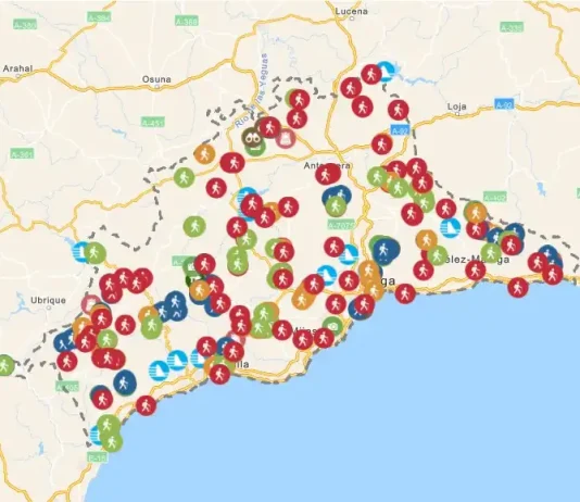 La Diputación diseña una herramienta para planificar y facilitar el recorrido por 1.400 kilómetros de rutas de senderismo de la provincia