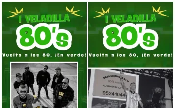 Los Verdes celebran este viernes, día 11, una veladilla dedicada a la década de los 80   
