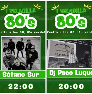 Los Verdes celebran este viernes, día 11, una veladilla dedicada a la década de los 80   