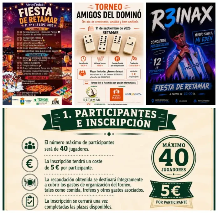 La verbena de Retamar cierra este fin de semana el ciclo de fiestas en las barriadas La verbena de Retamar cierra este fin de semana el ciclo de fiestas en las barriadas