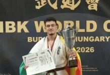 Jesús Medina, campeón del mundo de karate kyokushin en Budapest