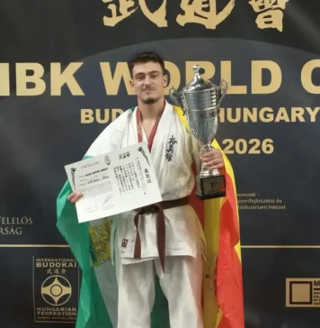 Jesús Medina, campeón del mundo de karate kyokushin en Budapest