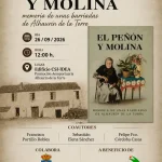 Este sábado, 26 de septiembre, se presenta el libro dedicado a El Peñón y Molina