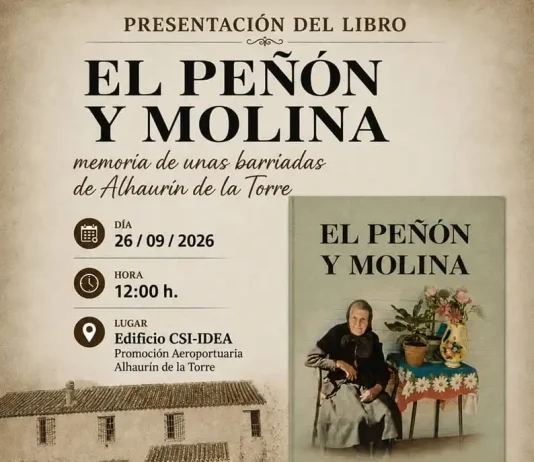 Este sábado, 26 de septiembre, se presenta el libro dedicado a El Peñón y Molina Este sábado, 26 de septiembre, se presenta el libro dedicado a El Peñón y Molina