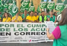 CSIF exige a Correos el cumplimiento de los acuerdos para acabar con la precariedad laboral y el deterioro del servicio público
