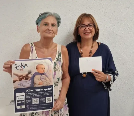 Marysol Fuertes vuelve a movilizar la solidaridad y recauda 500 euros para la investigación del síndrome SCN8A