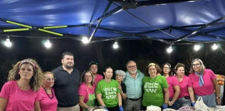 Los Verdes celebran una fiesta inspirada en los años 80