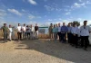 El alcalde y la delegada de Aguas de la Junta se reúnen con agricultores en Zapata El alcalde y la delegada de Aguas de la Junta se reúnen con agricultores en Zapata