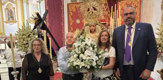 Los Moraos celebran el Día de la Virgen de los Dolores con una misa a su sagrada titular