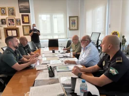 El alcalde de Alhaurín de la Torre se reúne con la Guardia Civil 