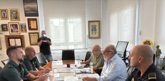 El alcalde de Alhaurín de la Torre se reúne con la Guardia Civil 