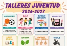 Juventud abre el plazo de inscripción para los talleres de la temporada 2026/27