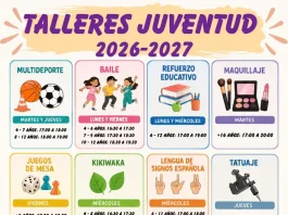 Juventud abre el plazo de inscripción para los talleres de la temporada 2026/27