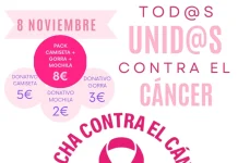 El 8 de noviembre, nueva fecha de la Marcha contra el Cáncer de Alhaurín de la Torre   