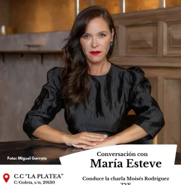 María Esteve protagoniza un encuentro sobre cine y cultura en La Platea María Esteve protagoniza un encuentro sobre cine y cultura en La Platea