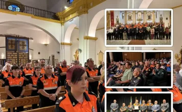 Protección Civil celebra el dia de sus Patronos con una misa y un acto de reconocimiento a su voluntariado