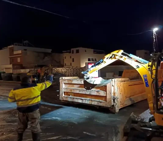 El temporal deja 97 incidencias en Málaga mientras continúan los avisos por lluvias