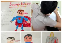 Proyectos de trabajo sobre Superhéroes y sus superpoderes realizado por el alumnado extranjero de Atal , Institutos Galileo de Alhaurín de la Torre , Playamar y Los Manantiales de Torremolinos.