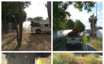 Nuevos trabajos de fumigación contra la presencia de mosquitos en Alhaurín de la Torre