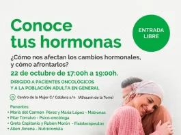 El Centro de la Mujer acoge el jueves 22 una charla sobre los cambios hormonales   