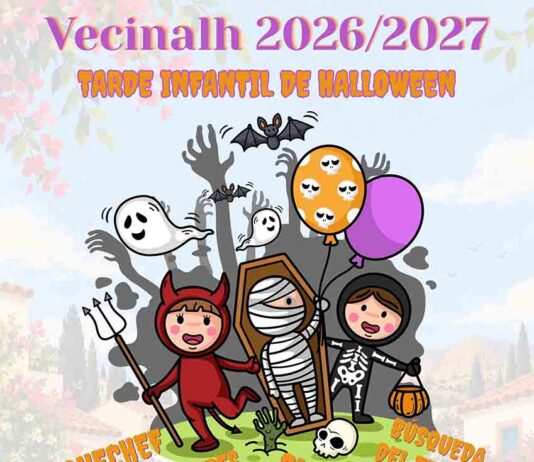 Vecinalh llega a Santa Amalia el jueves 29 con una tarde infantil de Halloween   