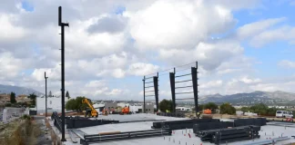 El futuro Pabellón Deportivo ‘Alberto Díaz’ toma forma     