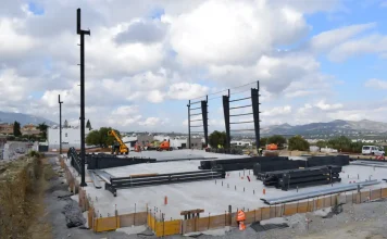 El futuro Pabellón Deportivo ‘Alberto Díaz’ toma forma     