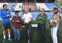 El fútbol de Málaga recuerda a Cristóbal Rueda con un emotivo triangular en Alhaurín de la Torre