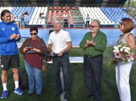El fútbol de Málaga recuerda a Cristóbal Rueda con un emotivo triangular en Alhaurín de la Torre