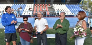 El fútbol de Málaga recuerda a Cristóbal Rueda con un emotivo triangular en Alhaurín de la Torre
