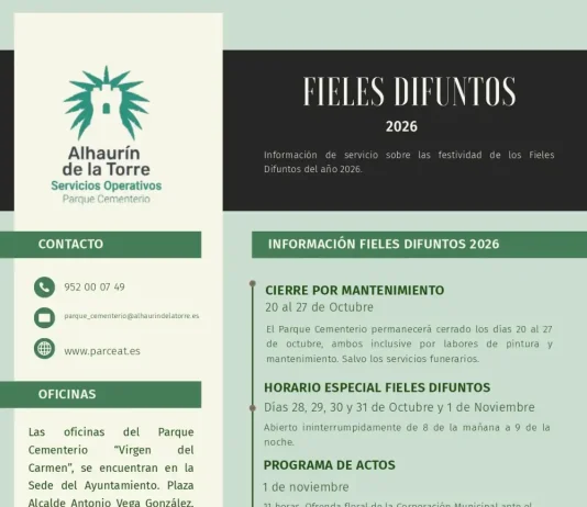El Cementerio cerrará del 20 al 27 de octubre por los trabajos de mejora y mantenimiento