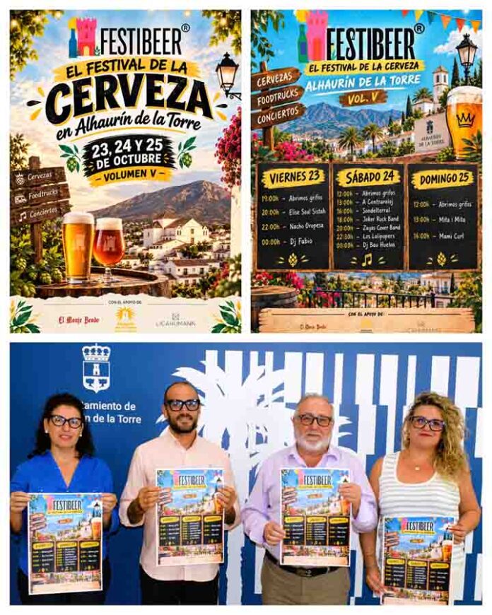 Festibeer, el festival de la cerveza, vuelve a Alhaurín de la Torre del 23 al 25 de octubre
