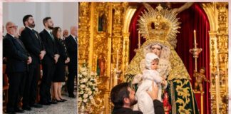 Los Verdes celebran la festividad de la Virgen de la Soledad y anuncian a pregonero y autor del cartel del Viernes Santo