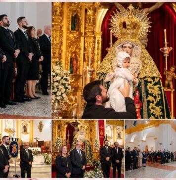 Los Verdes celebran la festividad de la Virgen de la Soledad y anuncian a pregonero y autor del cartel del Viernes Santo