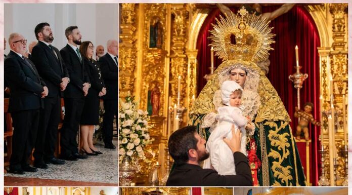 Los Verdes celebran la festividad de la Virgen de la Soledad y anuncian a pregonero y autor del cartel del Viernes Santo