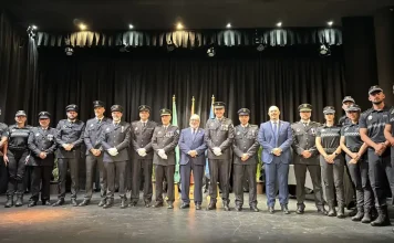 Solemne acto de homenaje a la Policía Local de Alhaurín de la Torre
