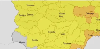 Andalucía activa la preemergencia por riesgo de inundaciones ante un sábado de lluvias y tormentas