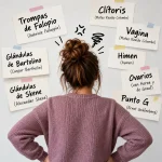 Señores: ¡Dejen de ponerle nombre a nuestras «Cositas»! Mujer frustrada ante notas anatómicas_10_18_2026