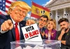 Trump pide que la izquierda vote en blanco Trump pide que la izquierda vote en blanco por Eduardo Madroñal Pedraza