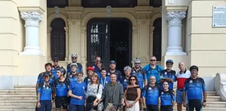 Alhaurín de la Torre se suma a la IV Jornada Ciclista Hospitalaria por el Día Mundial de las Personas Ostomizadas