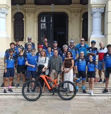 Alhaurín de la Torre se suma a la IV Jornada Ciclista Hospitalaria por el Día Mundial de las Personas Ostomizadas