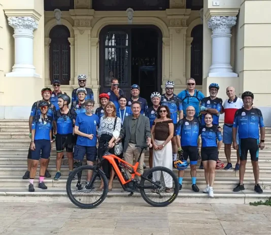 Alhaurín de la Torre se suma a la IV Jornada Ciclista Hospitalaria por el Día Mundial de las Personas Ostomizadas
