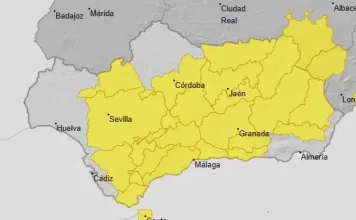El temporal eleva a 135 las emergencias en Málaga y mantiene la provincia en alerta por nuevas lluvias Previsión meteorológica para 19 de octubre de 2026