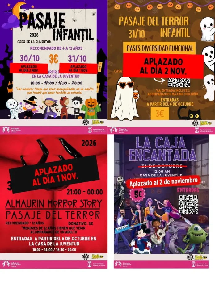 Última hora: Cambios en las celebraciones de Halloween por los tres días de luto Última hora: Cambios en las celebraciones de Halloween por los tres días de luto