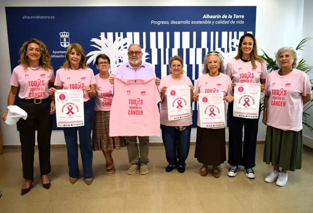La Marcha contra el Cáncer de Alhaurín de la Torre cumple trece ediciones