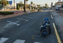 Continúan las mejoras de seguridad vial en la avenida de las Américas